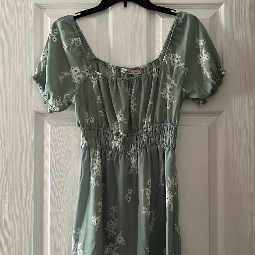 Fit & Flare Boho Floral Dress